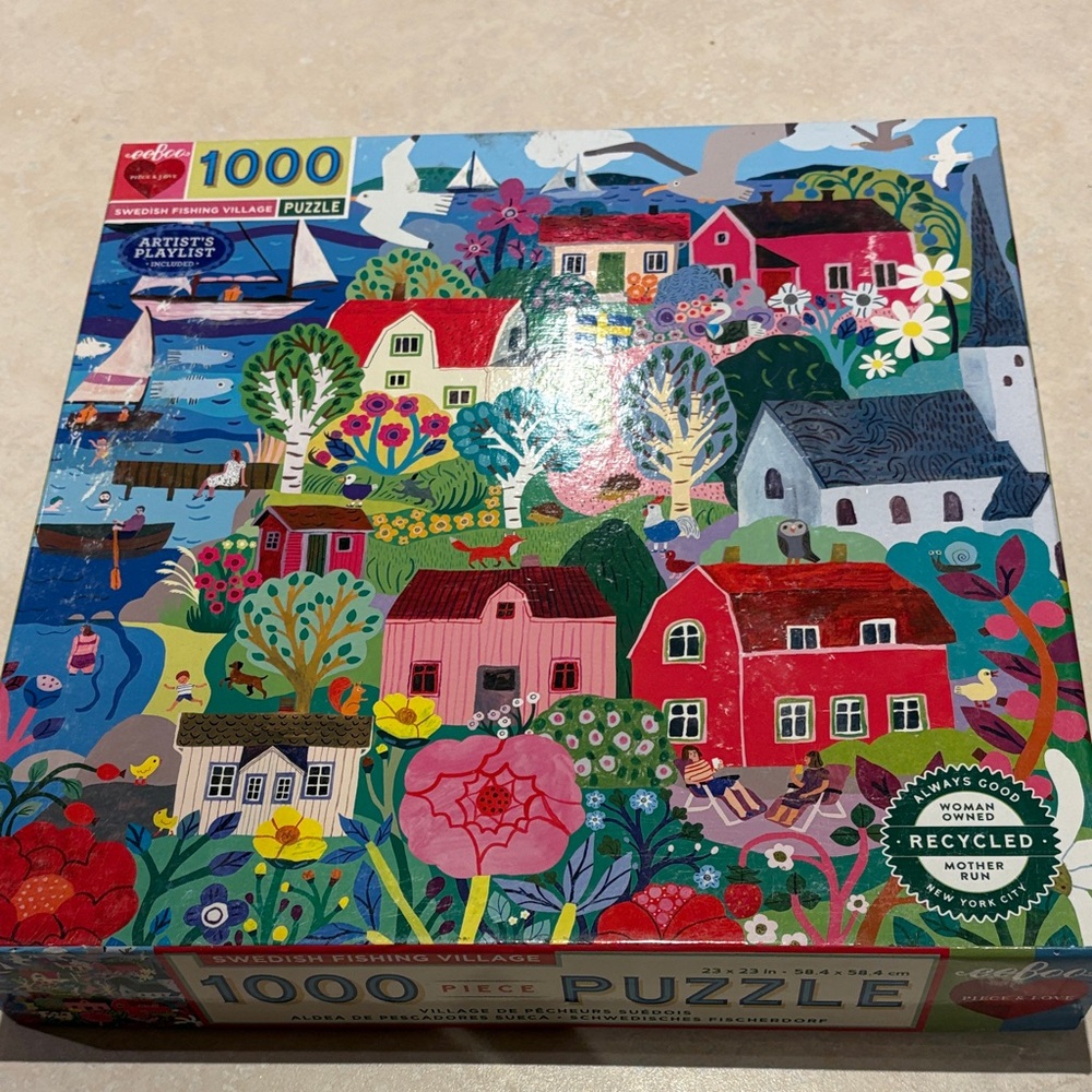 Colorful 1000 Piece Puzzle
